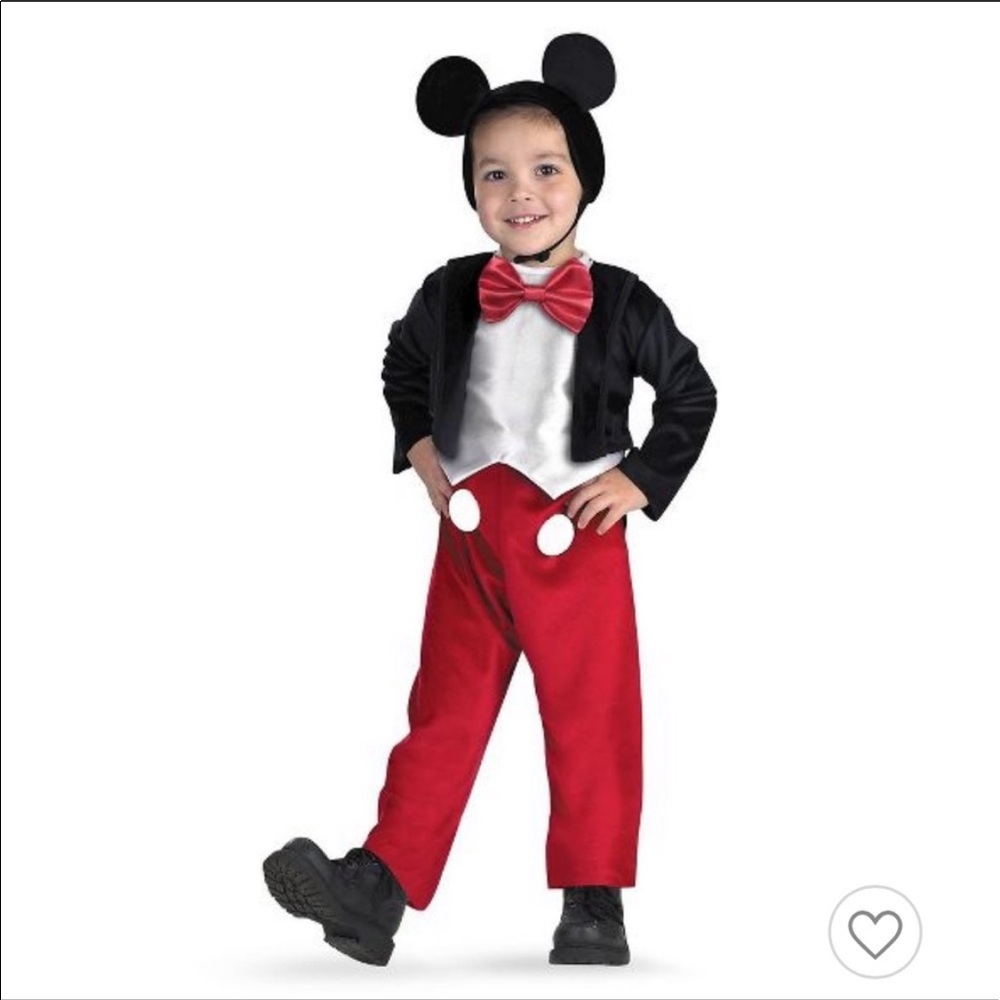 Mickey Mouse Costume NWT
